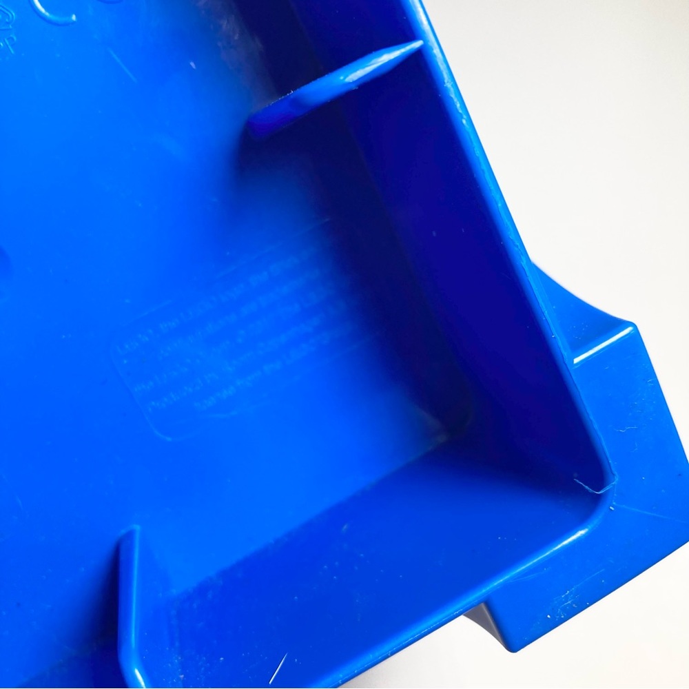 LEGO Blue Brick Storage Containers Lot of 2 - Picture 10 of 12